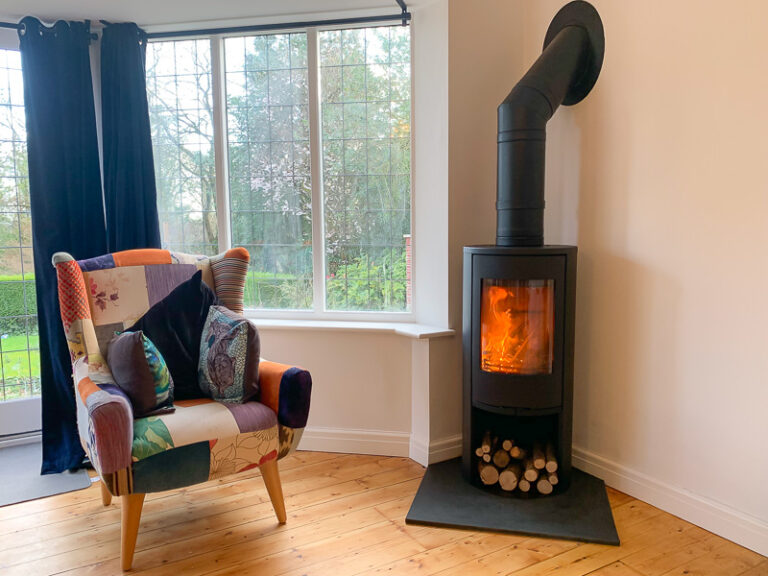 carpet burn due to log burner